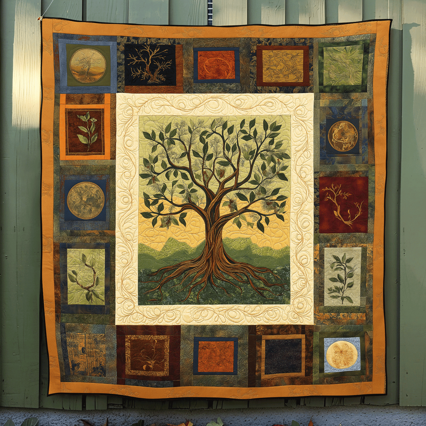 Timeless Tree Quilted Blanket NCU0TL2300