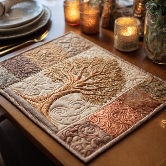 Timeless Tree Quilted Placemat NCU0DV6633