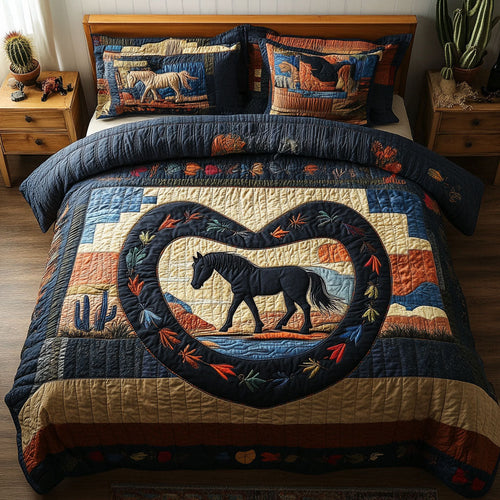 Timeless West 3-Piece Quilted Bedding Set NCU0PT11186