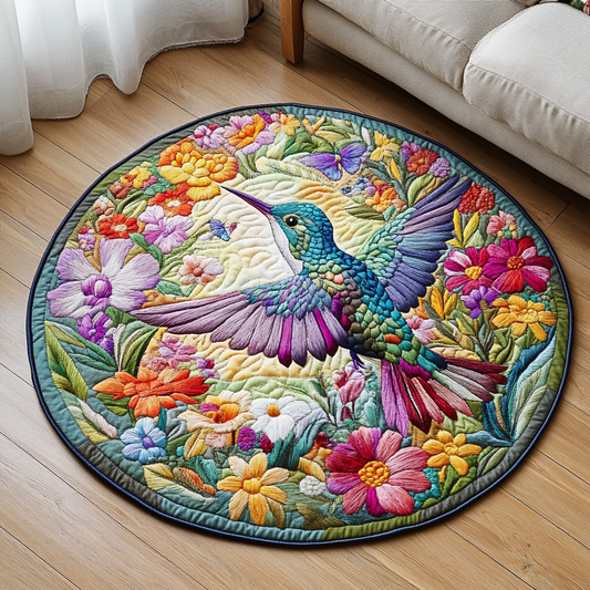 Tiny Grace Quilted Round Mat NCU0DK6677