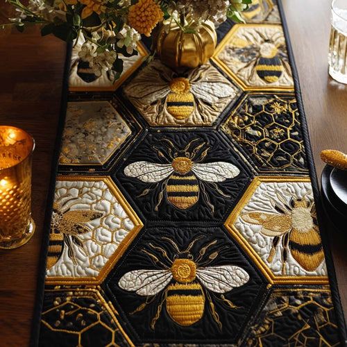 Tiny Wings Quilted Table Runner NCU0NT8952