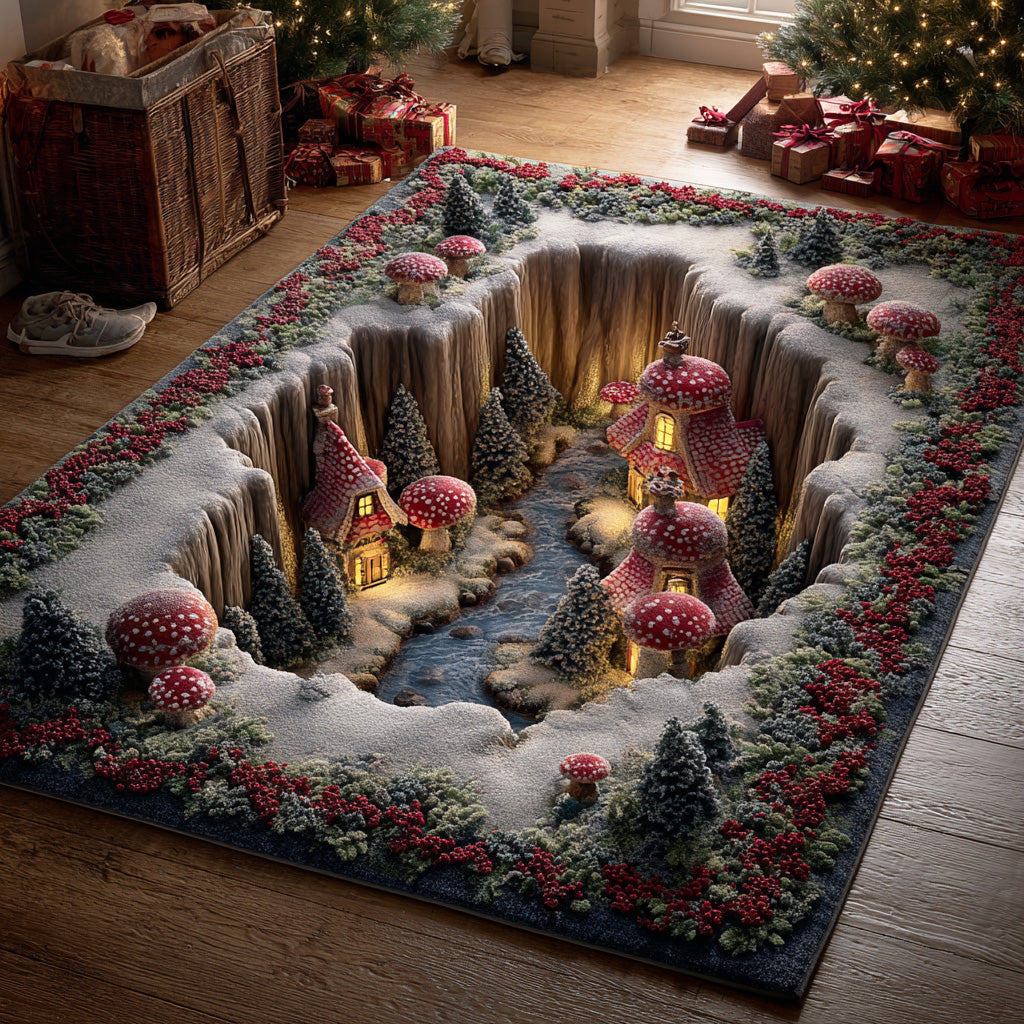Toadstool Rug Toadstool Wonder Trail Area Rug NCU0TD1858 – Vantique