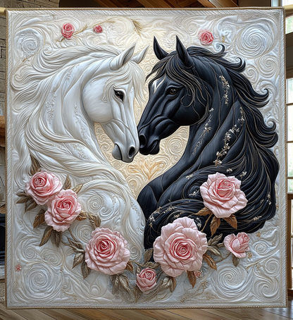 Horse Quilted Blanket NCU0VT199