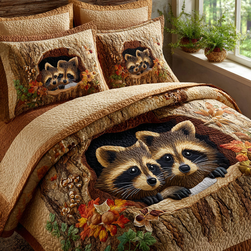 Together Always 3-Piece Quilted Bedding Set NCU0NT11778