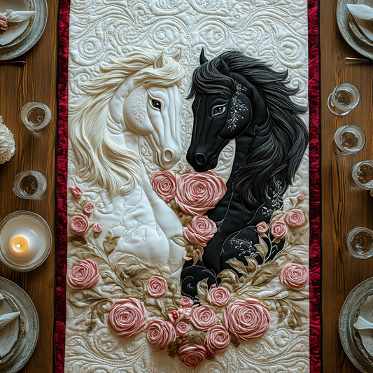 Together Forever Quilted Table Runner NCU0DV2367