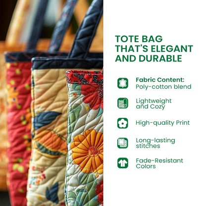 Ornament Breaker Quilted Tote Bag NCU0TD767