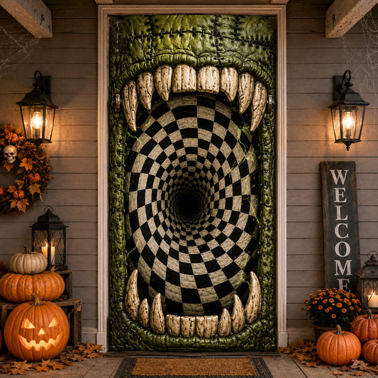 Toxic Vortex Quilted Door Cover NCU0TV2095
