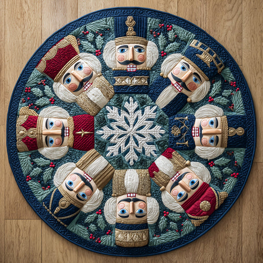 Toy Soldier Quilted Round Mat NCU0HH675