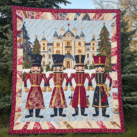 Toy Soldiers Parade Quilted Blanket NCU0TL1650