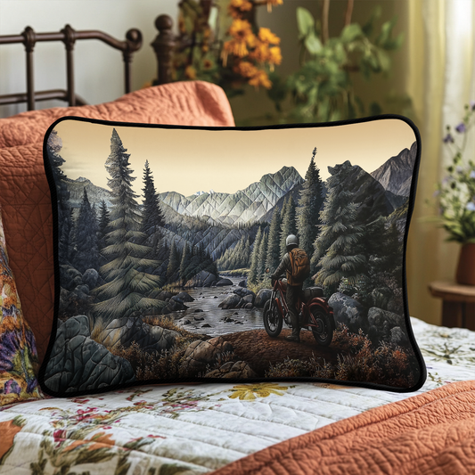 Trail Adventure Quilted Bedding Pillow Case NCU0DK7882