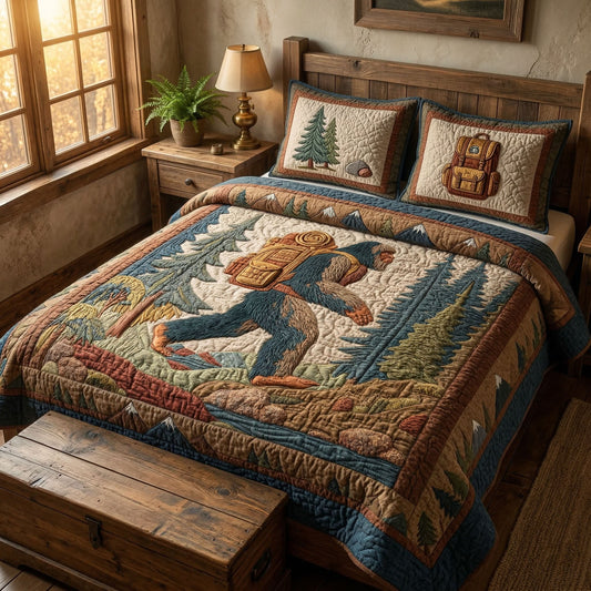 Trail Explorer 3-Piece Quilted Bedding Set NCU0NT12595