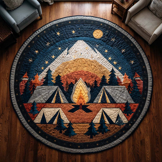 Trail Haven Quilted Round Mat NCU0TD106
