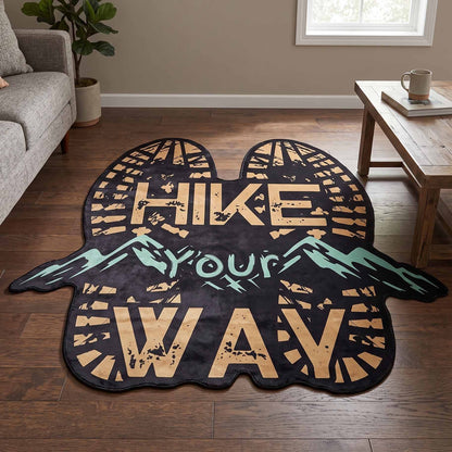 Trail Spirit Custom Shape Area Rug NCU0XD2757