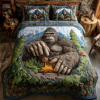 Trail Stalker 3-Piece Quilted Bedding Set NCU0TD2467