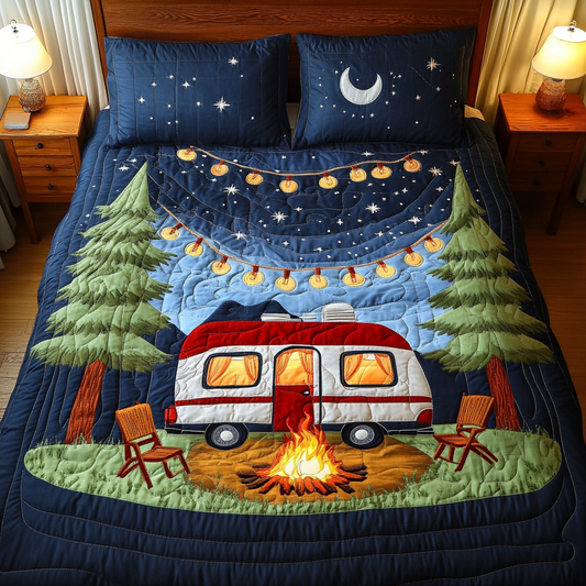 Trailblazer Gear 3-Piece Quilted Bedding Set NCU0DK7079