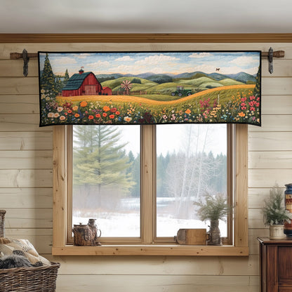 Tranquil Countryside Quilted Valance NCU0PT6004