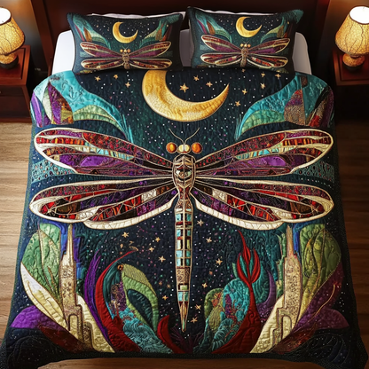 Tranquil Flight 3-Piece Quilted Bedding Set NCU0VH1183