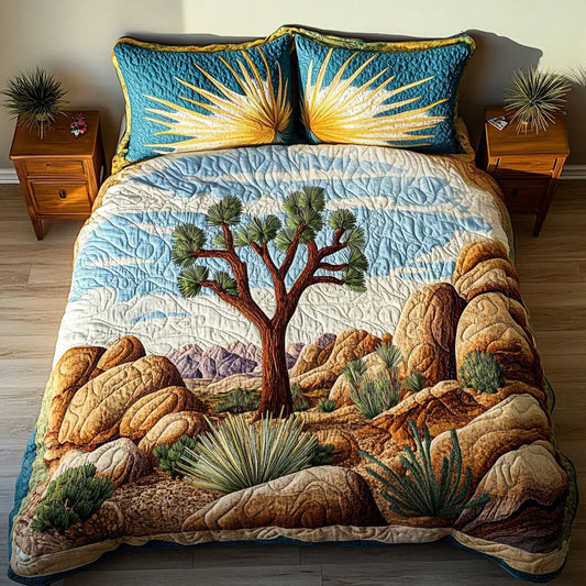 Tranquil Joshua 3-Piece Quilted Bedding Set NCU0PT6281