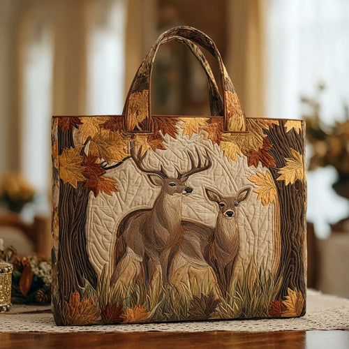 Tranquil Meadow Quilted Tote Bag NCU0NT10683