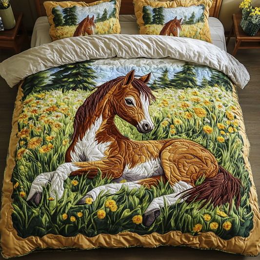 Tranquil Trail 3-Piece Quilted Bedding Set NCU0VH3805