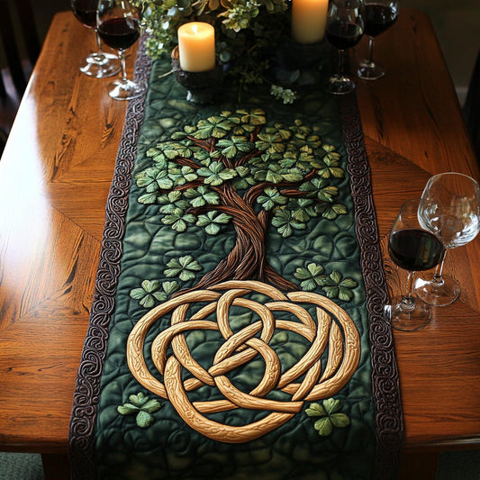 Tree Essence Quilted Table Runner NCU0DV9316