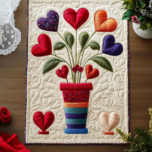 Tree of Devotion Quilted Table Runner NCU0PT3169