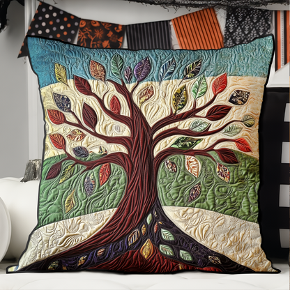 Tree of Life Quilted Pillow Case NCU0DK3520