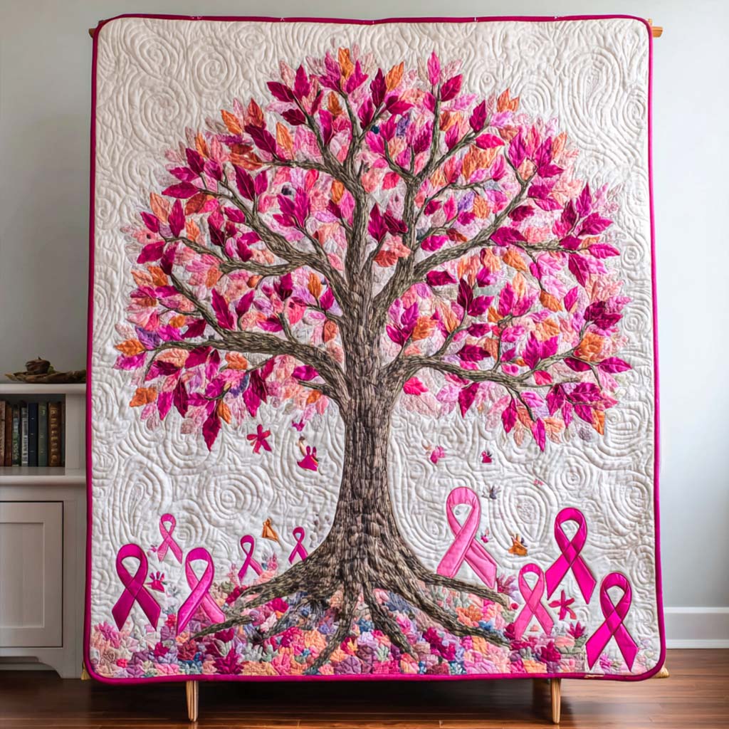 Tree of Strength Quilted Blanket NCU0NT9465