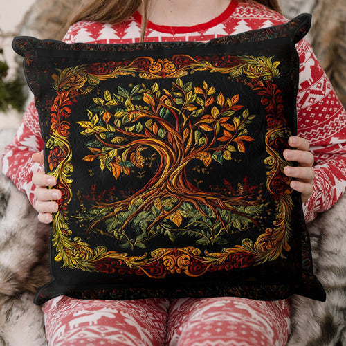 Tree of Triumph Quilted Pillow Case NCU0PT3206