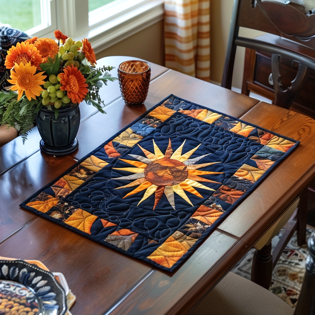 Tribal Celestial Quilted Place Mat NCU0TH625