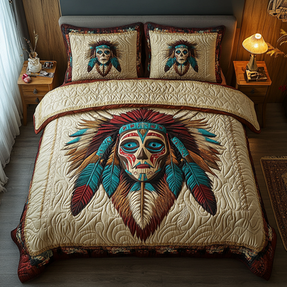 Tribal Echoes Quilted Bedding Set NCU0DV2569