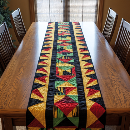 Tribal Essence Quilted Table Runner NCU0DK7838