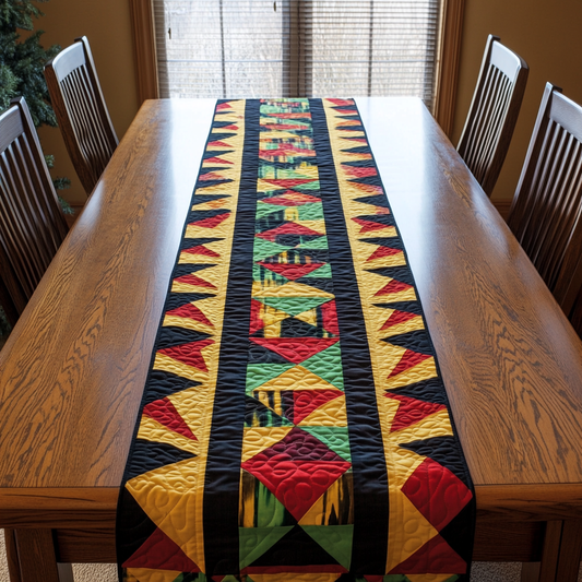 Tribal Essence Quilted Table Runner NCU0DK7838