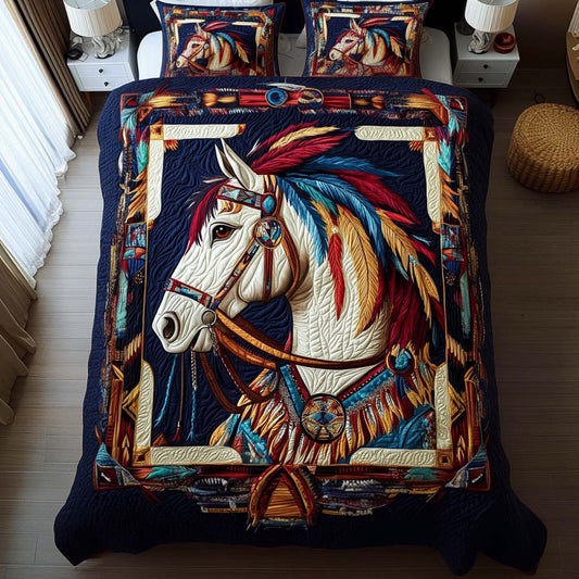 Tribal Flight 3-Piece Quilted Bedding Set NCU0NT7648