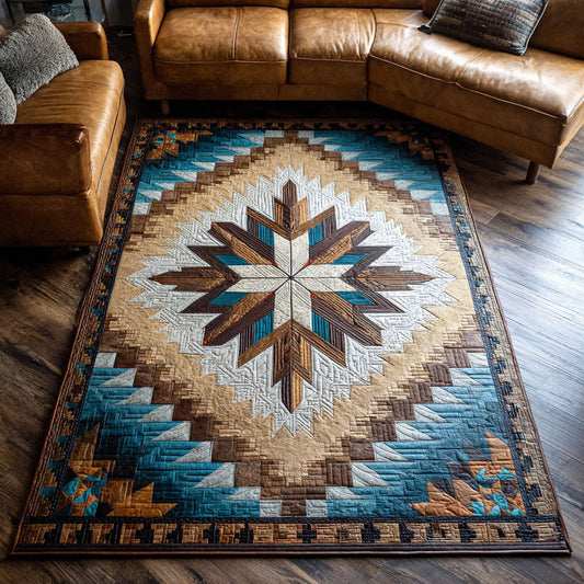 Tribal Geometry Area Rug NCU0DK11925
