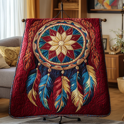 Tribal Harmony Quilted Blanket NCU0VH2741