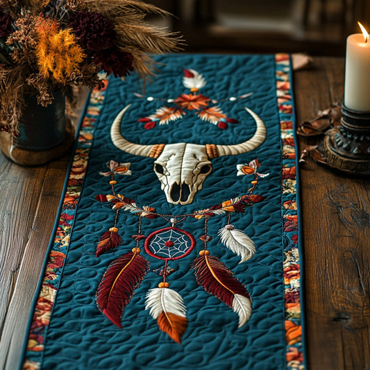 Tribal Path Quilted Table Runner NCU0PT7074