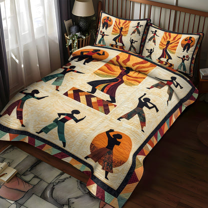 Tribal Spirit 3-Piece Quilted Bedding Set NCU0PT7329