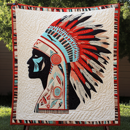 Tribal Spirit Quilted Blanket NCU0DK3659