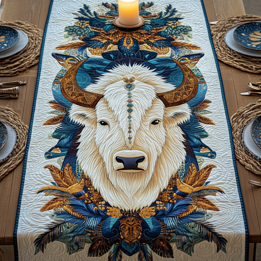 Tribal Thunder Quilted Table Runner NCU0VH3558