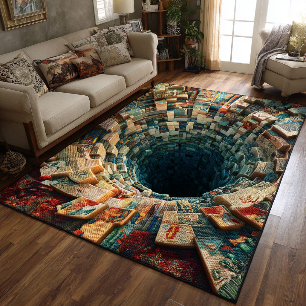 Tribal Vortex Area Rug NCU0VL3479