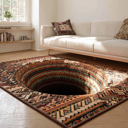 Tribal Vortex Area Rug NCU0VL3492