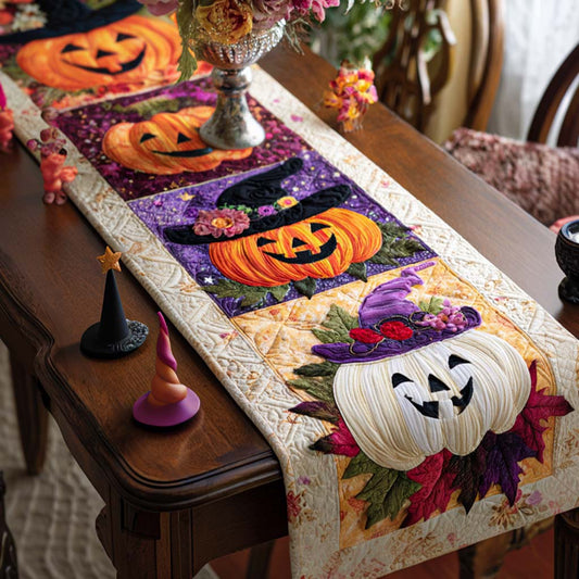 Trick Treat Quilted Table Runner NCU0NT9490