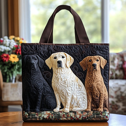 Trio of Companions Quilted Tote Bag NCU0PT9066
