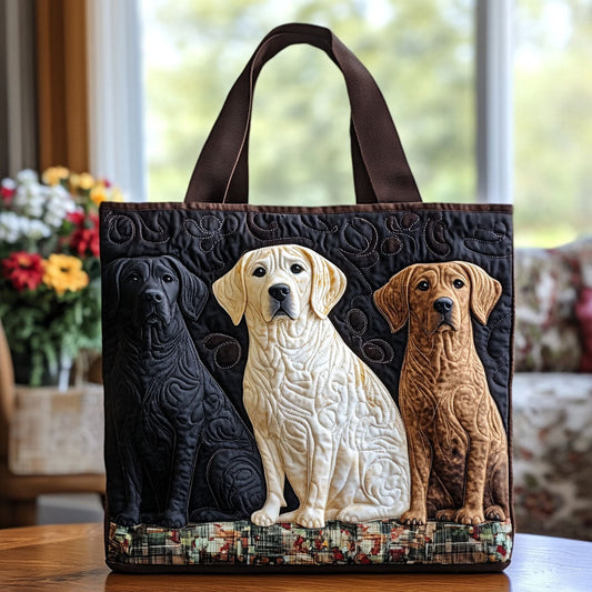 Trio of Companions Quilted Tote Bag NCU0PT9066