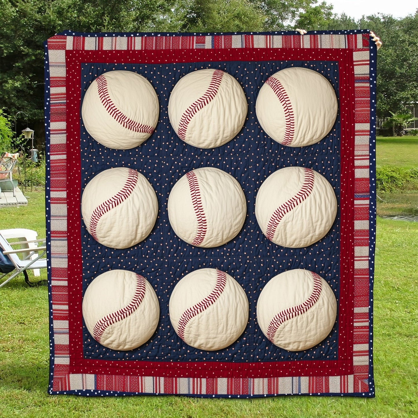 Triple Play Quilted Blanket NCU0TH1461