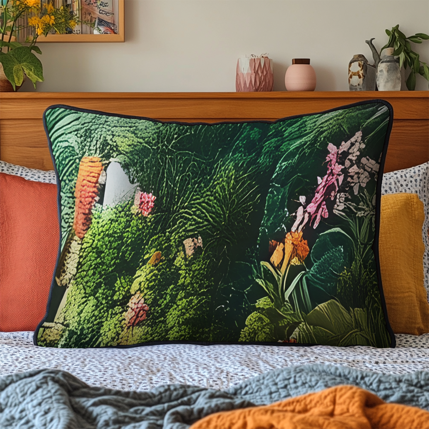 Tropic Haven Quilted Bedding Pillow Case NCU0VL2438