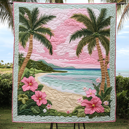Tropic Kiss Quilted Blanket NCU0VH4899