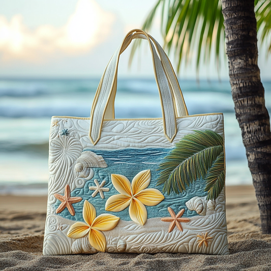 Tropical Bliss Quilted Tote Bag NCU0VL2681