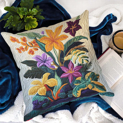 Tropical Bloom Quilted Pillow Case NCU0NT1091